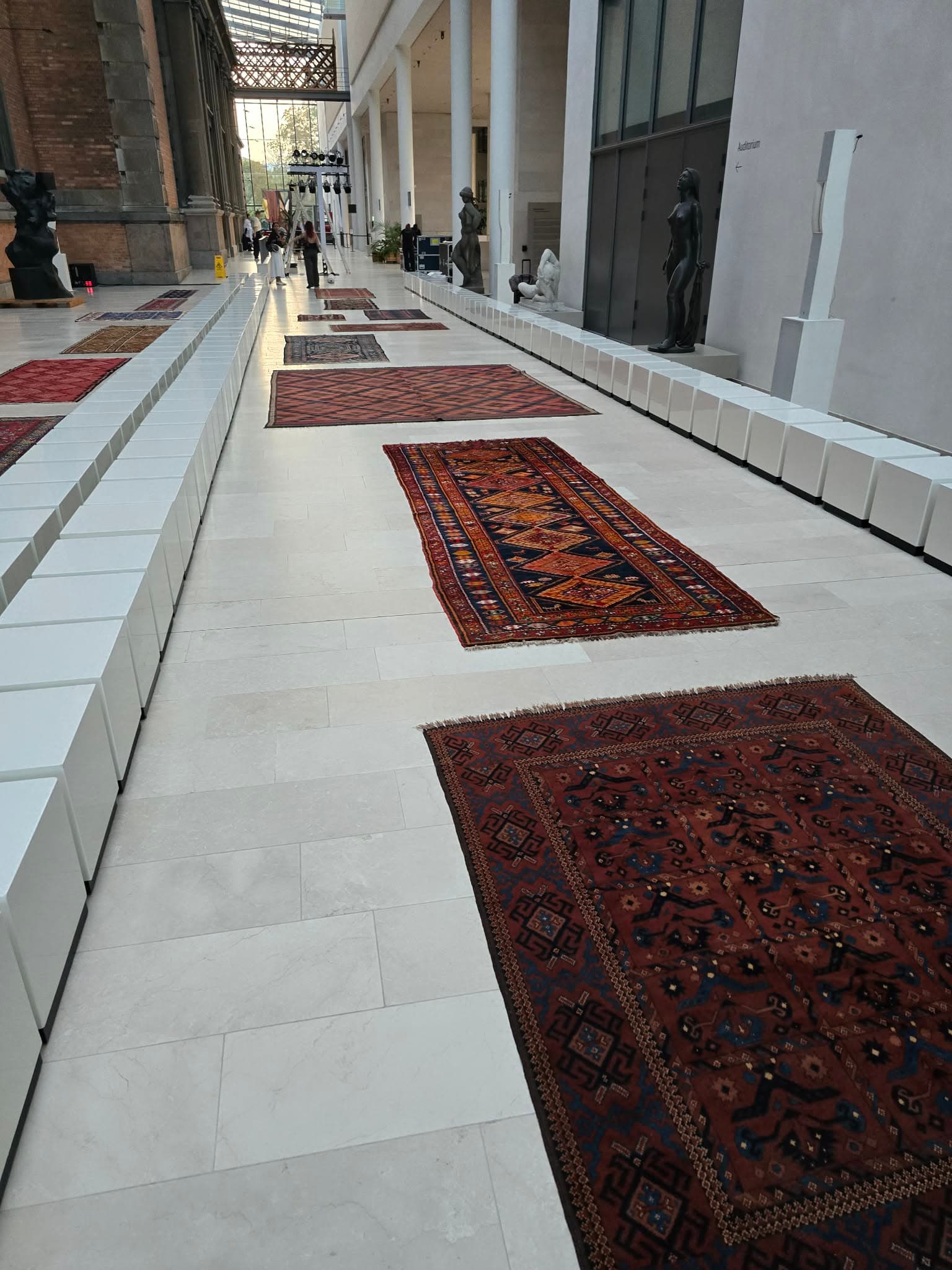 Detalje fra Copenhagen Fashion Week-installationen